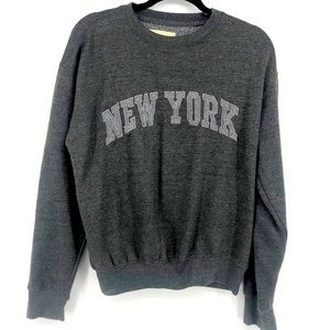 NY Popular NYC Grey Sweatshirt Medium